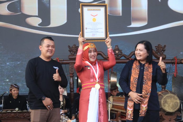 509 Penari Bedoyo Putri Mojosakti Di Majafest 2023, Pecahkan Rekor Muri