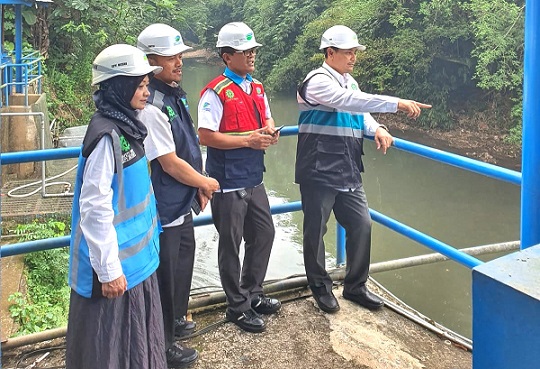 PT Tirta Asasta Jamin Pasokan Air ke Pelanggan di Musim Kemarau Tetap Aman.