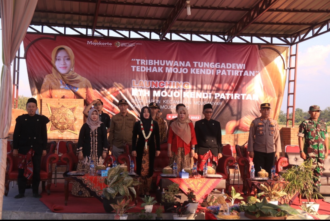 Bupati Mojokerto Resmikan RTH MKP Desa Jabon