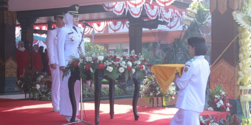 Peringatan HUT Ke-78 RI, Bupati Ikfina : Mari Wujudkan ‘Indonesia Maju’