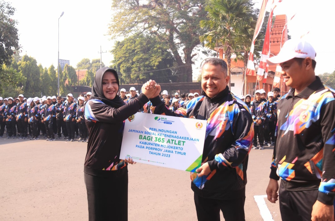 Lepas 444 Atlet Porprov Jatim VIII 2023, Bupati Ikfina Targetkan 15 Medali Emas