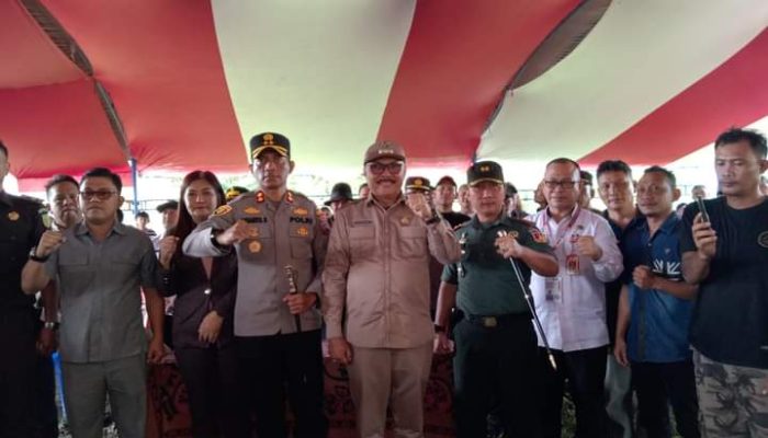 Imandi Dan Tambun Sepakat Damai, Disaksikan PJ.Bupati Bolmong Bersama Forkopimda.