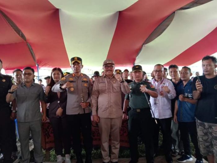 Imandi Dan Tambun Sepakat Damai, Disaksikan PJ.Bupati Bolmong Bersama Forkopimda.