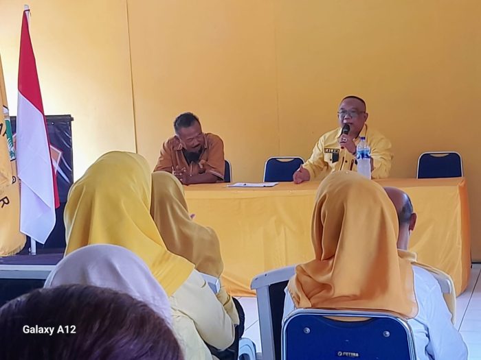 Dewan Pimpinan Daerah ( DPD ) Partai Golongan Karya lakukan Pembenahan Pengurus.