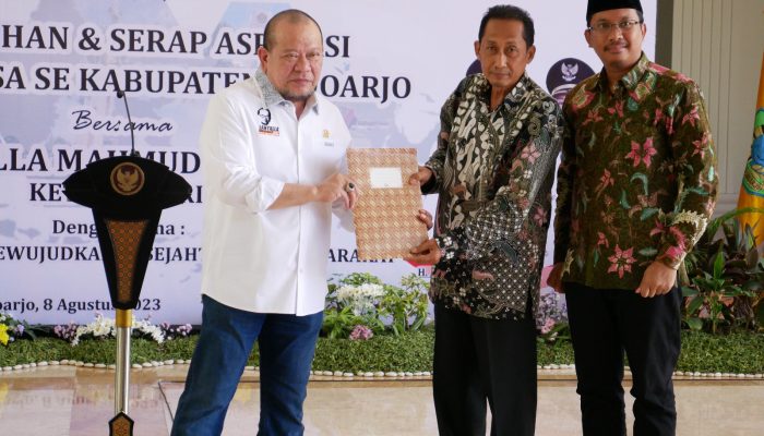 Dihadiri La Nyalla dan Gus Muhdlor Sarasehan Kades Se Sidoarjo Bahas Otonomi Desa