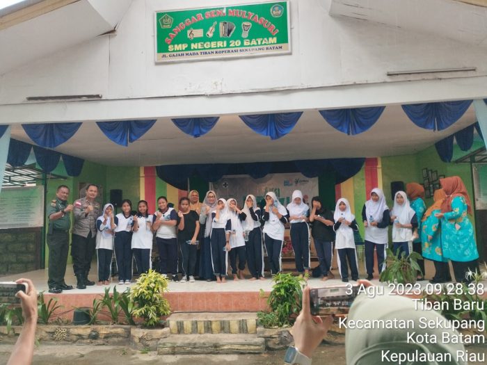 Gerakan Aksi Bergizi, Kapolsek Sekupang Kompol Z.A.Cristopher Tamba Berikan Pesan, Berikut !