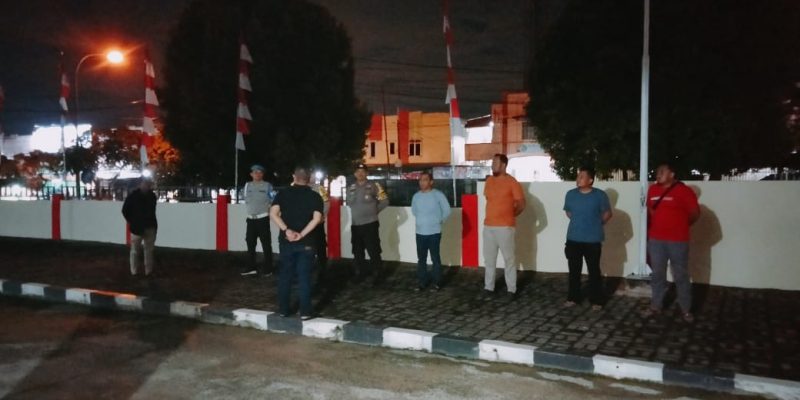 Demi Menjaga Wilayahnya Tetap Aman Dan Kondusif Polsek Sagulung Rutin Gelar Cipkon