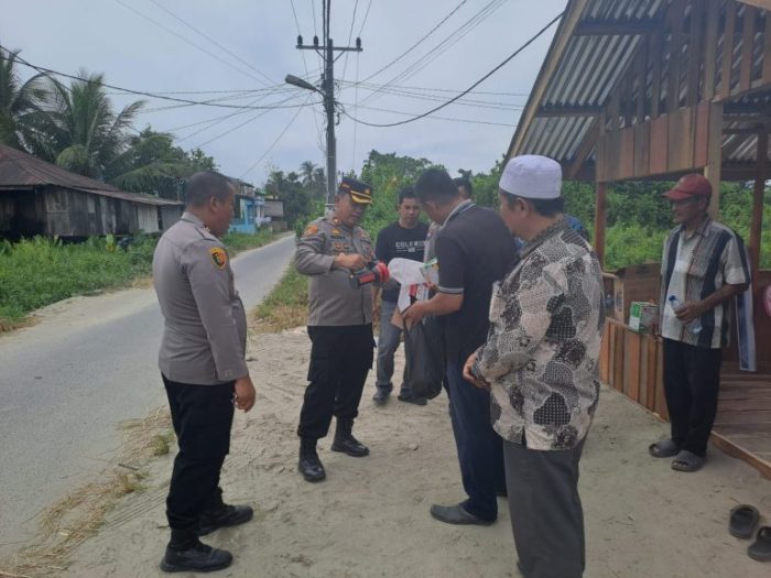 Polres Tanjung Balai Bangun Posko di Kampung Bebas Dari Narkoba