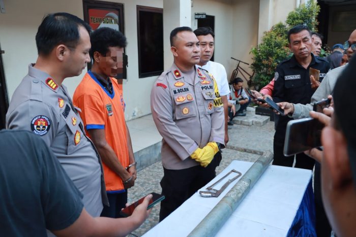 Polsek Sukolilo Polrestabes Surabaya Berhasil Mengamankan Tersangka Pencuri Tiang PJU Di Surabaya