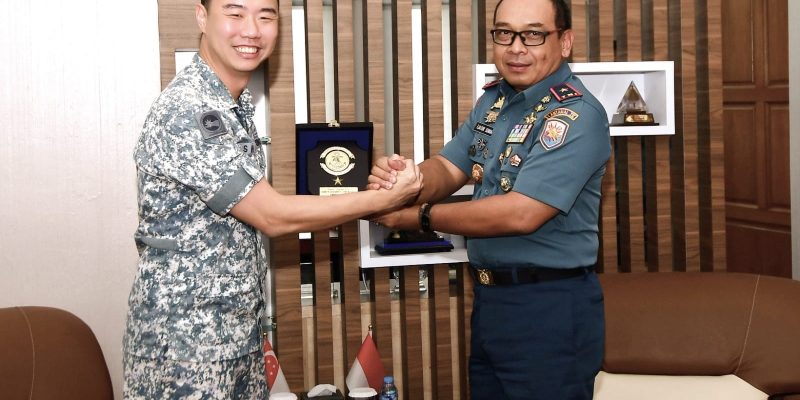 Wujud Peran Diplomasi Angkatan Laut Dunia, Lantamal IV Batam Terima Kunjungan Peserta Latma Eagle Indopura Ke 27 Tahun 2023