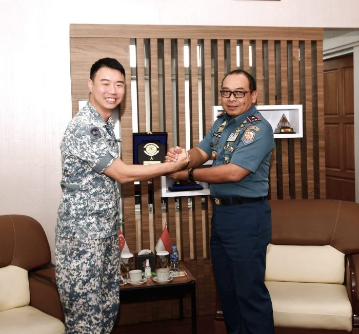 Wujud Peran Diplomasi Angkatan Laut Dunia, Lantamal IV Batam Terima Kunjungan Peserta Latma Eagle Indopura Ke 27 Tahun 2023