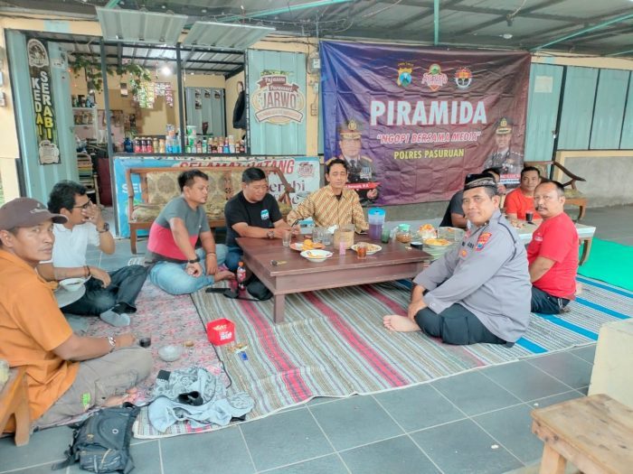 Jaga Tali Silaturahmi Bersama Media, Polres Pasuruan Gelar Piramida