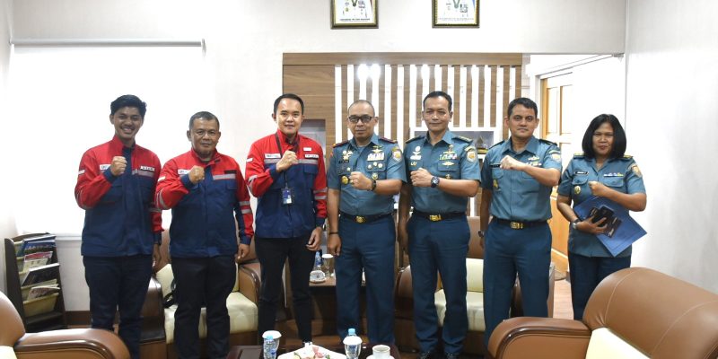 Danlantamal IV Terima Kunjungan Kerja PT. Pelni Cabang Batam