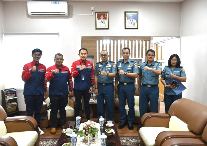 Danlantamal IV Terima Kunjungan Kerja PT. Pelni Cabang Batam