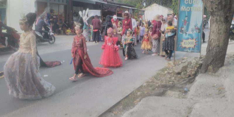 Dalam Rangka HUT RI Yang Ke – 78 Karnaval TK Sekecamatan Modo