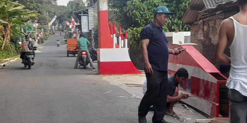 Menjelang Hari Ulang Tahun Kemerdekaan Republik Indonesia Yang Ke 78 PEMDES Tanjungsari ,Tangani Musim Kemarau.
