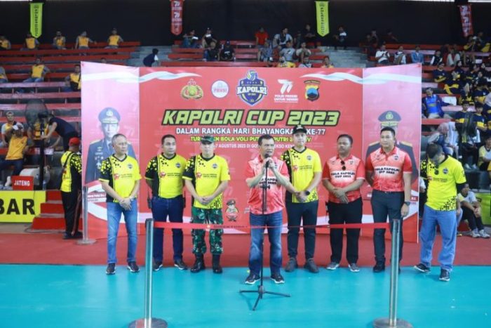 Jateng Jadi Salah Satu Tuan Rumah Turnamen Bola Voli Kapolri Cup Tahun 2023