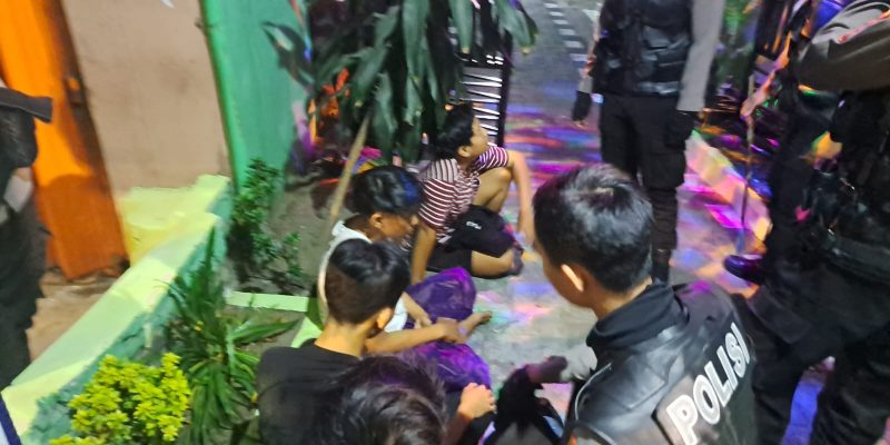 Polrestabes Surabaya Mengamankan Pemuda Pesta Miras dan Diduga Gengster