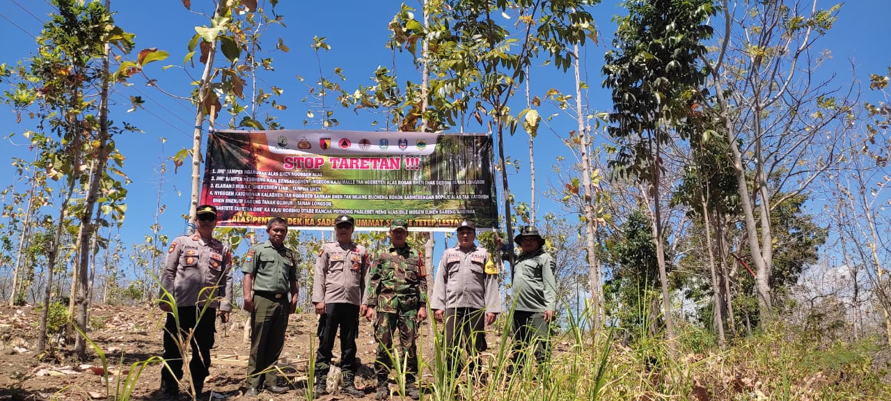 Sosialisasi Petugas Perhutani Dan Forkopimcam Mencegah Kebakaran Untuk Kelestarian Hutan