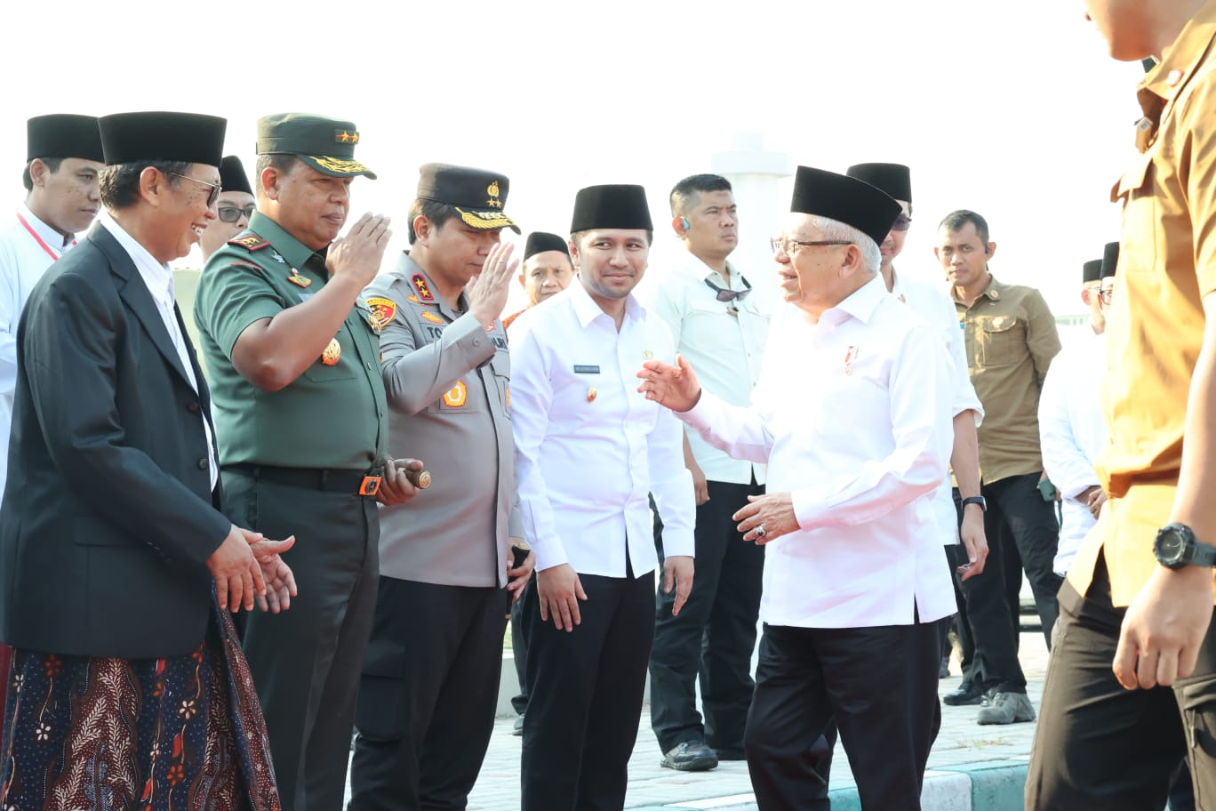 Wapres RI Ma’ruf Amin Kunjungi Jawa Timur, Polda Jatim Dan Kodam V Brawijaya Lakukan Pengamanan VVIP
