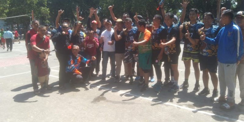Panasnya Terik Matahari Tidak Menyurutkan Semangat Dalam Pertandingan