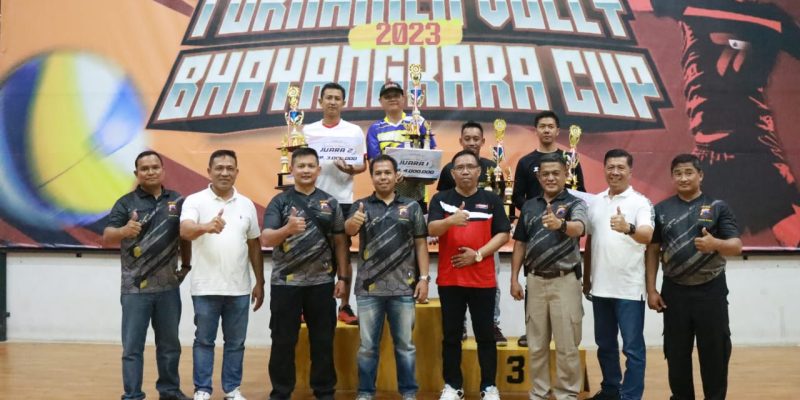 Tim Tivos Simpar Sabet Juara 1 Laga Bhayangkara Cup 2023
