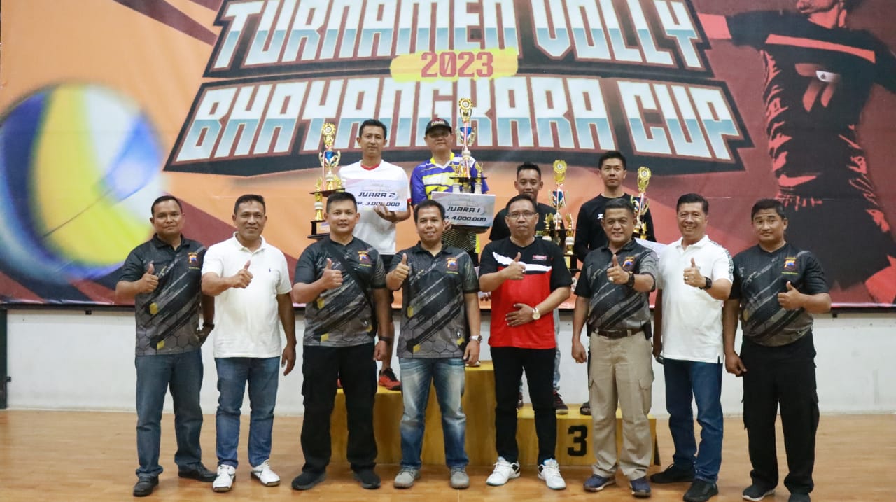 Tim Tivos Simpar Sabet Juara 1 Laga Bhayangkara Cup 2023