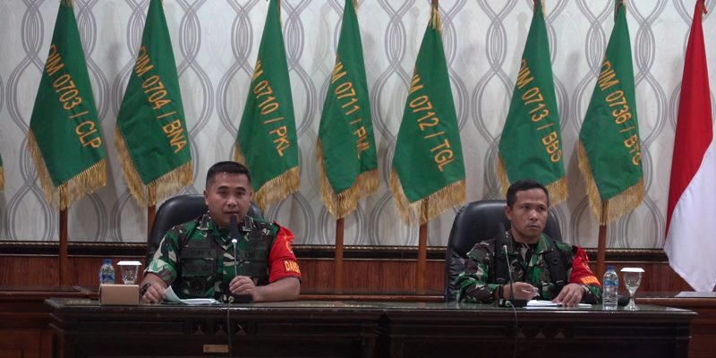 Optimalkan Latposko-I, Korem Wijayakusuma Lakukan Gladi Lapang Latihan Penanggulangan Bencana Alam di Wilayah