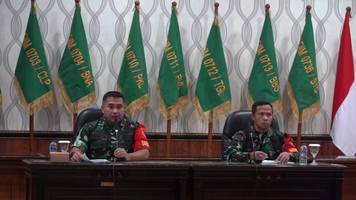 Optimalkan Latposko-I, Korem Wijayakusuma Lakukan Gladi Lapang Latihan Penanggulangan Bencana Alam di Wilayah