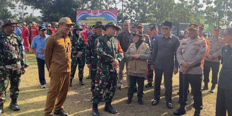 Danrem Wijayakusuma :  Apel kesiapsiagaan penanggulangan bencana alam untuk mengecek kekuatan personel