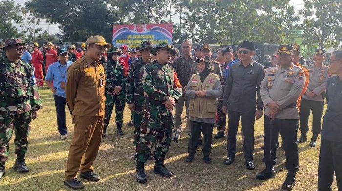 Danrem Wijayakusuma :  Apel kesiapsiagaan penanggulangan bencana alam untuk mengecek kekuatan personel