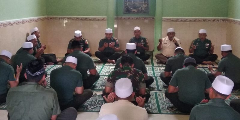 HUT Ke 78 Kemerdekaan RI, Kodim 0822 Bondowoso Gelar Doa Bersama