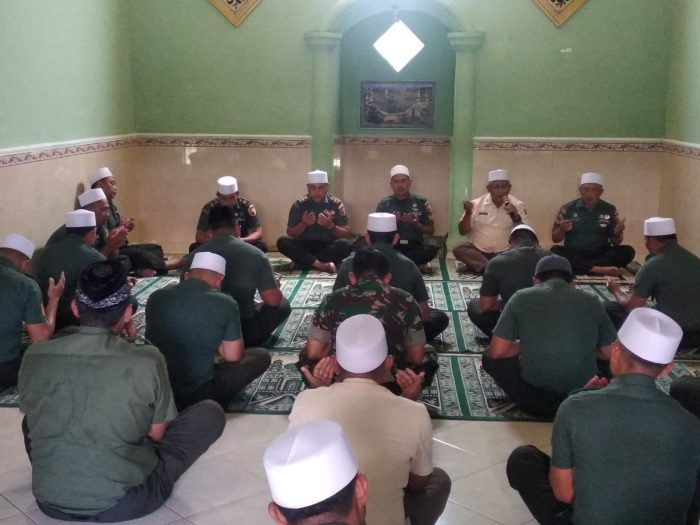 HUT Ke 78 Kemerdekaan RI, Kodim 0822 Bondowoso Gelar Doa Bersama