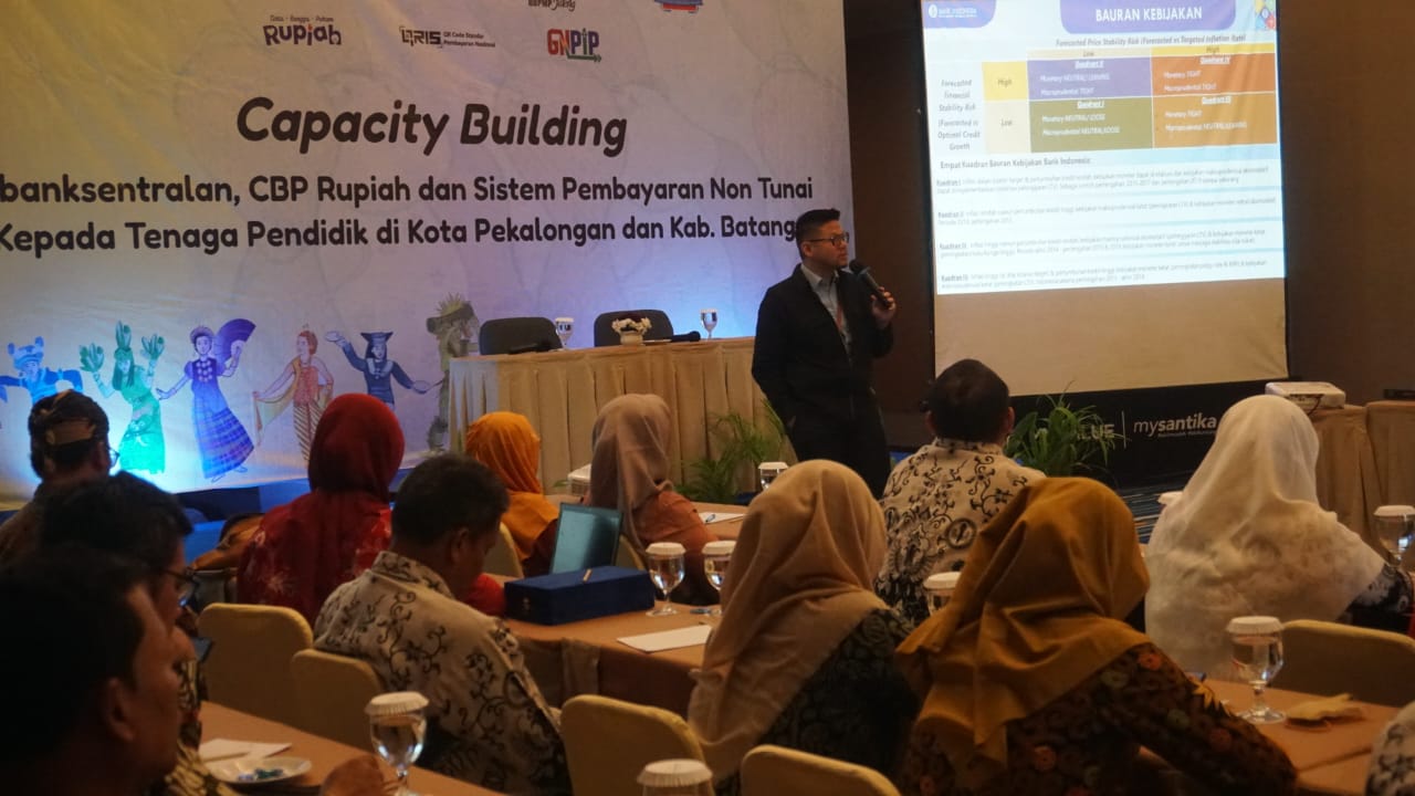Tingkatkan Daya Saing SDM, BI Tegal Dorong Dunia Pendidikan Gunakan Transaksi Berbasis Digital