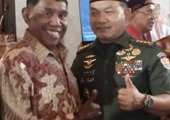 Derek FK Menghadiri Kunker Dan Silaturahmi KSAD Dudung Abdurachman di Banyuwangi