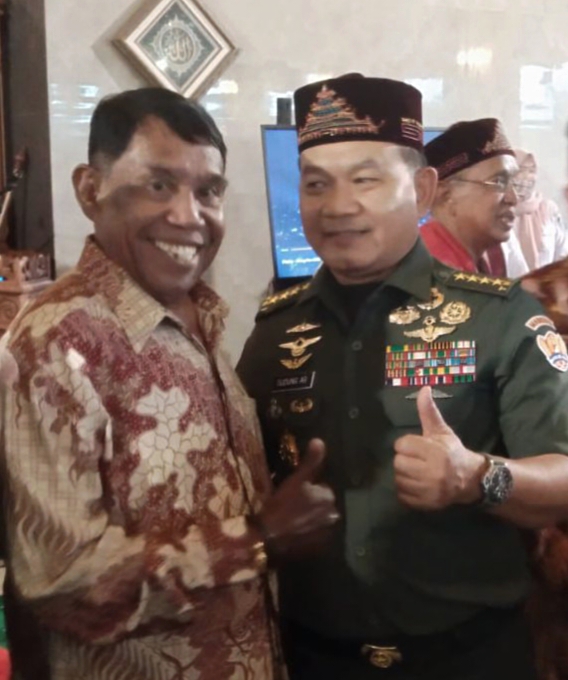 Derek FK Menghadiri Kunker Dan Silaturahmi KSAD Dudung Abdurachman di Banyuwangi