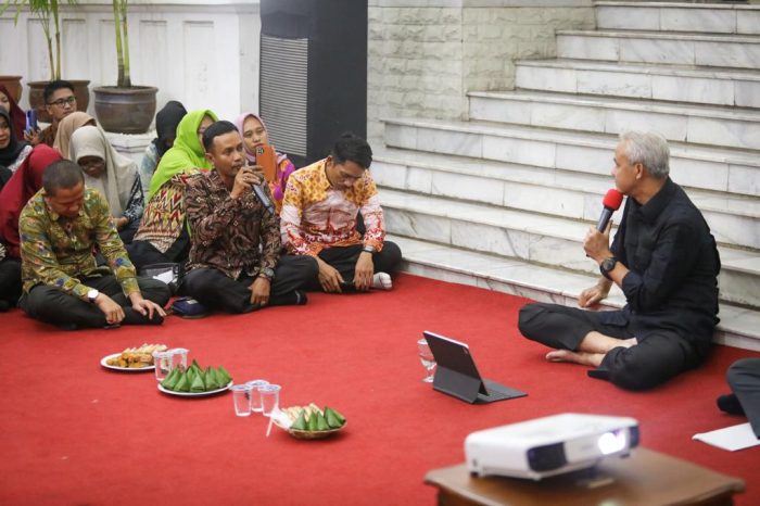 Temui Ganjar, Pemprov Papua Selatan dan Dinsos Kabupaten Luwu Belajar Perencanaan Pembangunan