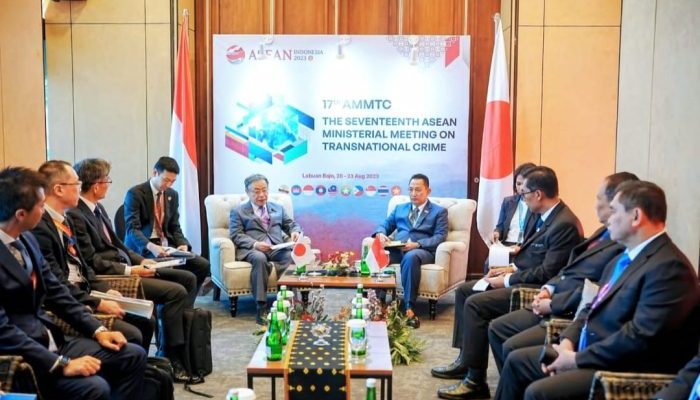Pertemuan AMMTC ke-17 di Labuan Bajo, Gerbang Polri dan ASEAN Jaga Kawasan dari Kejahatan Transnasional