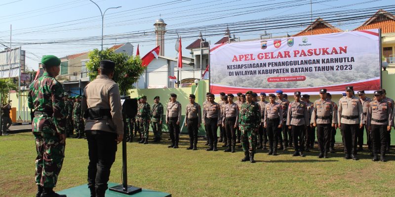 Antisipasi Kebakaran Hutan, Forkopimda Gelar Apel Kesiapsiagaan