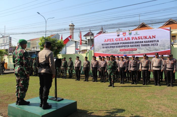 Antisipasi Kebakaran Hutan, Forkopimda Gelar Apel Kesiapsiagaan