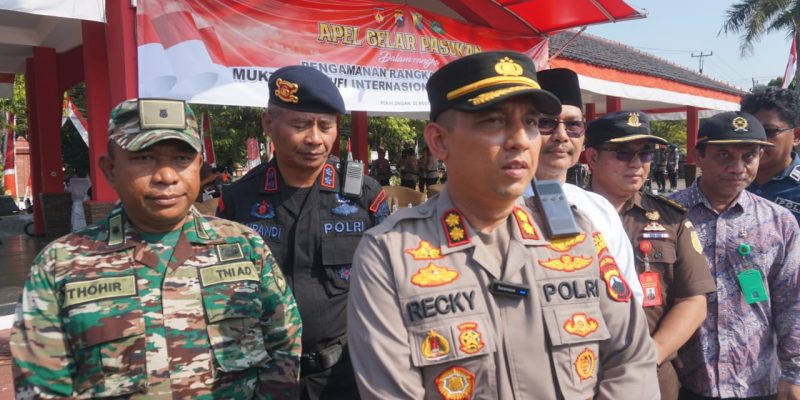 Amankan Rangkaian Muktamar Sufi Internasional, 1.500 Personel Gabungan di Siagakan