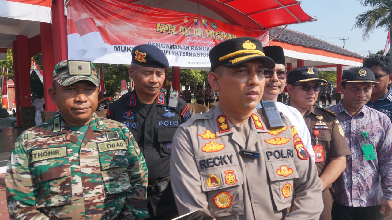 Amankan Rangkaian Muktamar Sufi Internasional, 1.500 Personel Gabungan di Siagakan
