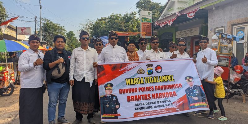 Sosialisasi Perangi Narkoba dengan Momentum Karnaval Kemerdekaan RI ke 78