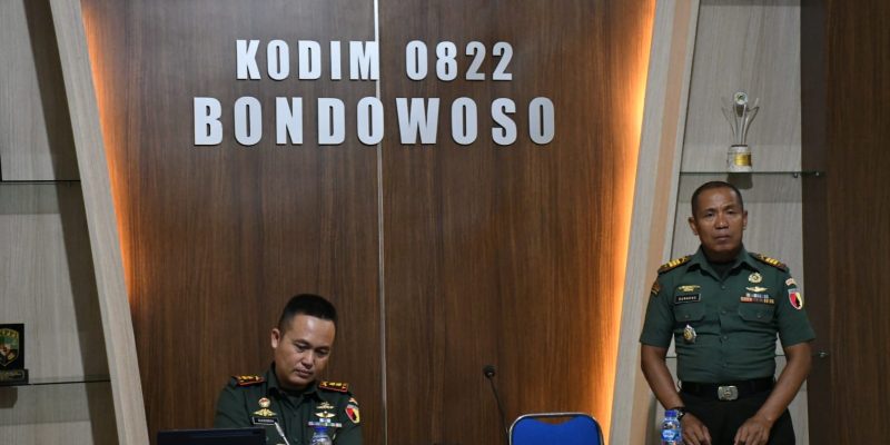Sukseskan Dandim Cup Tenis Lapangan, Kodim 0822 Gelar Rakor