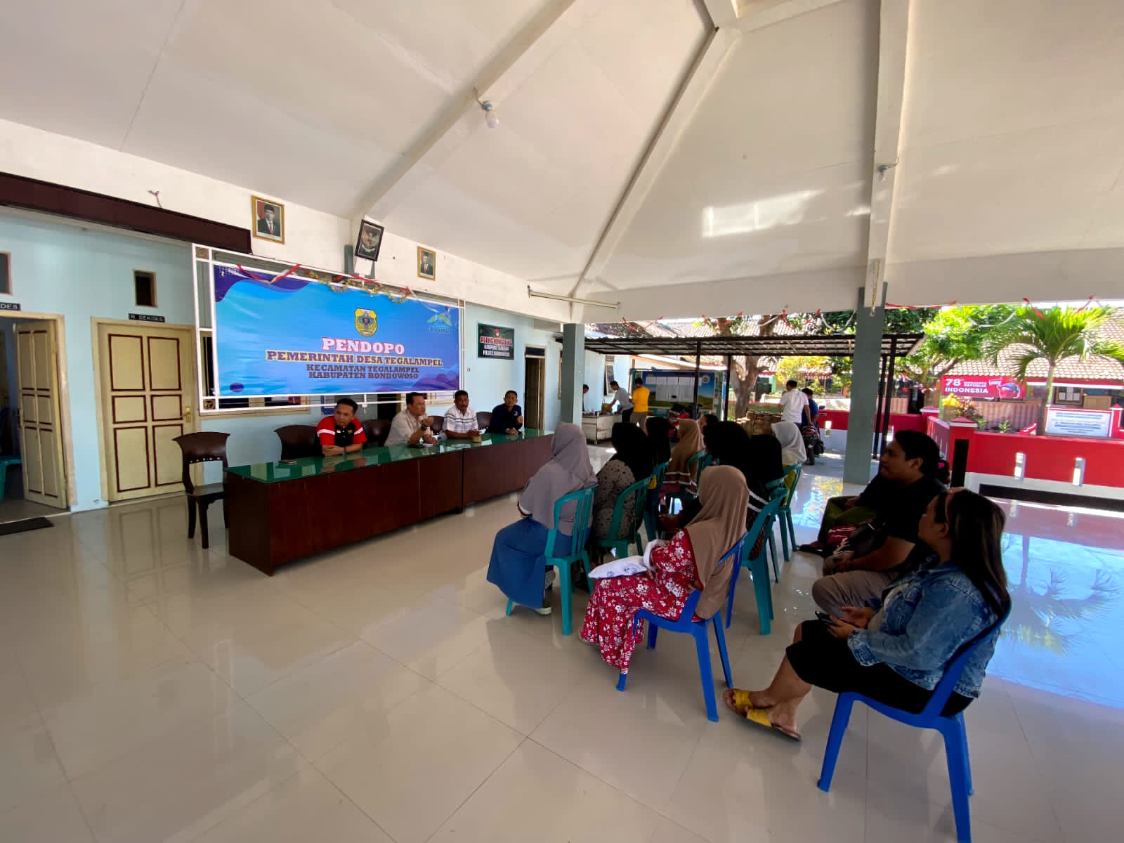Cegah Peredaran Narkoba Polres Bondowoso Dirikan Kampung Tangguh Bersih Dari Narkoba di Tegalampel