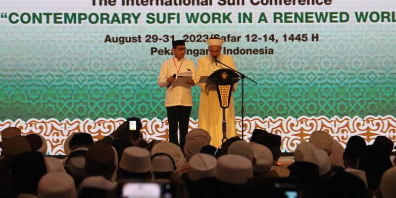 Hasilkan 8 Rekomendasi di Muktamar Sufi Internasional, Syekh Riyadh Hasan Sampaikan Ini