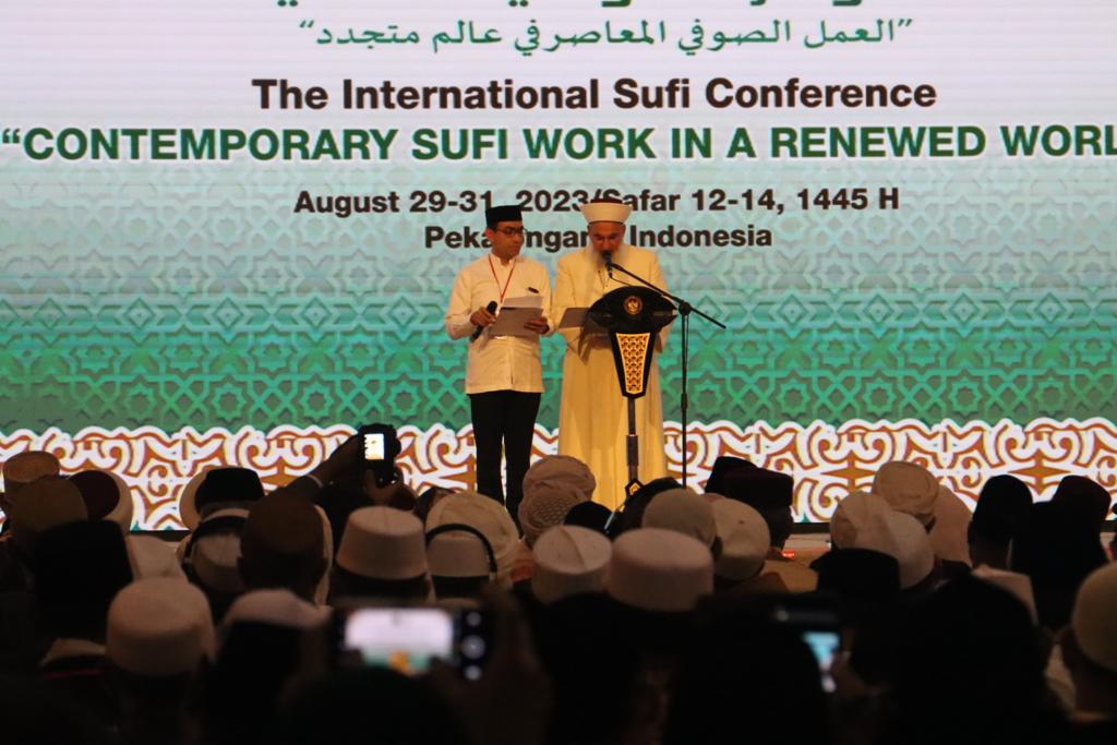 Hasilkan 8 Rekomendasi di Muktamar Sufi Internasional, Syekh Riyadh Hasan Sampaikan Ini