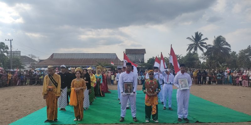 Semarak Pawai Budaya Anak-anak Siswa Dan Siswi SMAN 1 Sukosari Rayakan HUT RI Ke-78 Dengan Penuh Semangat