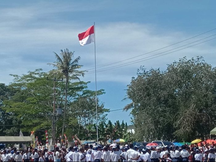 Dari Ujung Timur Indonesia, Sang Saka Merah Putih Berkibar 