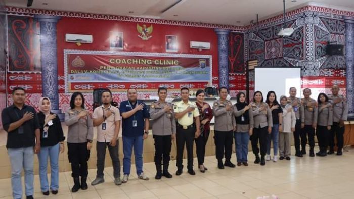 Polres Labuhanbatu Lakukan Coaching Clinic Tingkatkan SDM Polri